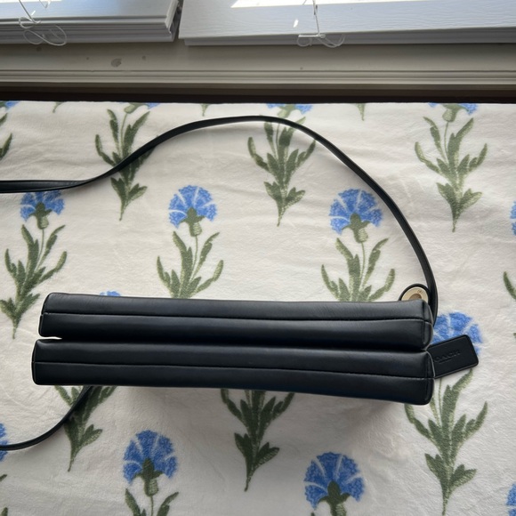 Coach Black Leather Crosby Crossbody Bag - Picture 9 of 10